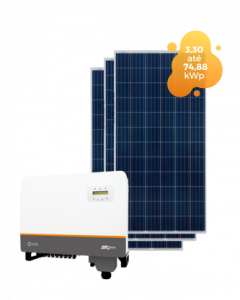 GERADOR DE ENERGIA SOLIS 74,88kWp