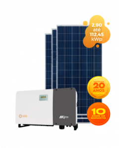 GERADOR DE ENERGIA SOLIS 112,47kWp